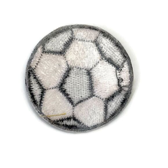 Soccer Ball Embroidered Patch - Picture 3 of 3